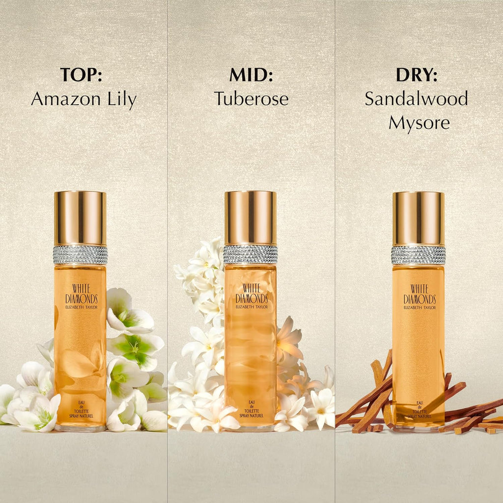 Elizabeth Taylor  Women'S Perfume, Long-Lasting Floral Fragrance for Her, Eau De Toilette EDT Spray, 3.3 Fl Oz