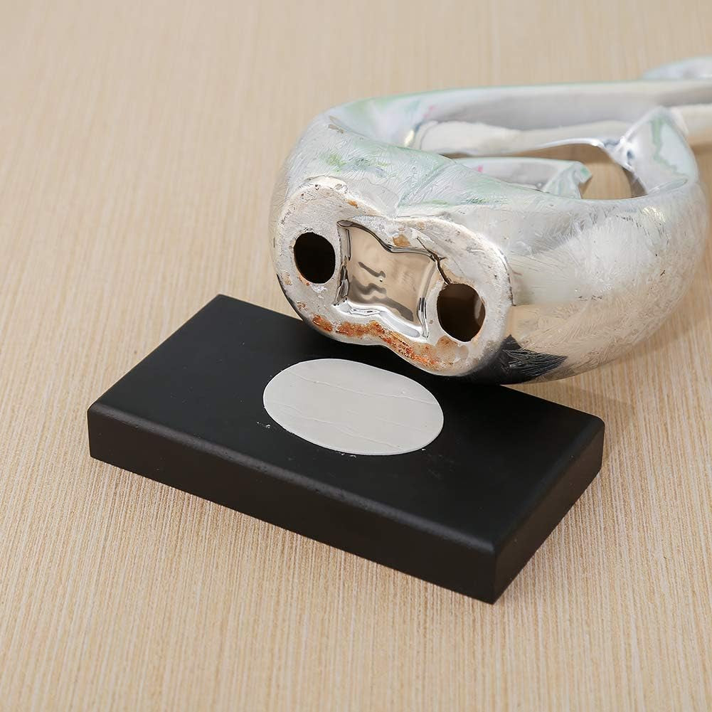 Ceramic Statue - Silver Statue - Pottery Decoration Sculpture - Creative Modern Home Office Decoration Collection Souvenir (Silver 3434)